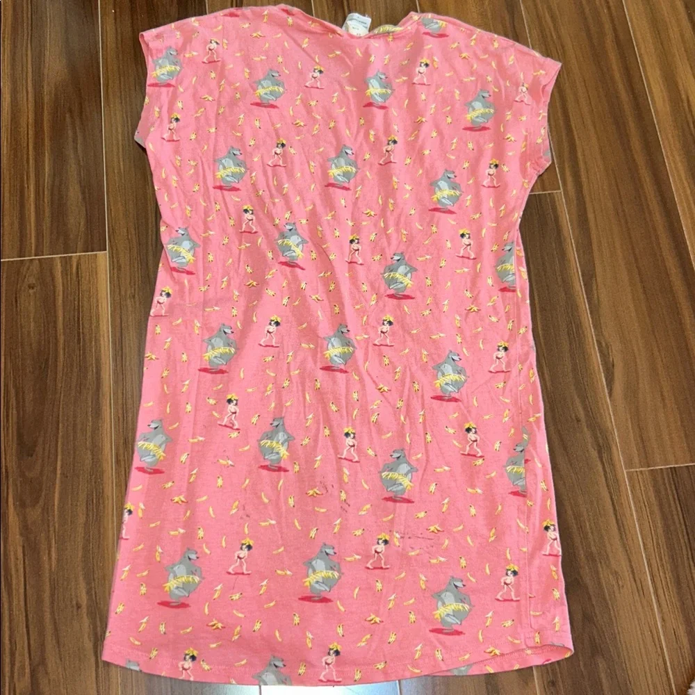 Small Disney Jungle Book Munki Munki off to sleep we go nite pajama nightgown - Picture 3 of 7